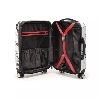 Geoffrey Beene 2 Piece Marble Hardside Luggage Set