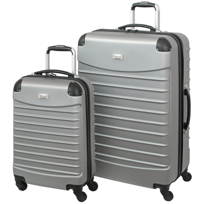 Geoffrey Beene 2 Piece Hardside Luggage Set