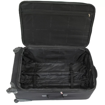 Geoffrey Beene Vertical Spinner Wheel Luggage Set  3 pc