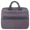 bugatti Harry Executive Briefcase Nylon Synthetic Leather Gray