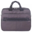 bugatti Harry Executive Briefcase Nylon Synthetic Leather Gray