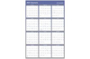 AT A GLANCE Vertical/Horizontal Erasable Wall Planner 32 x 48 2021