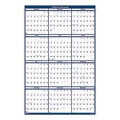 House of Doolittle Recycled Poster Style Reversible Erasable