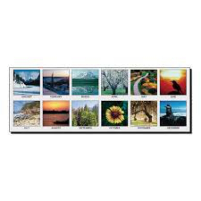 House of Doolittle Earthscapes Seasonal Desk Pad Calendar 18.5 x 13 2021