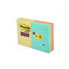 Post it Super Sticky Notes 4" x 6" Assorted Colors 8 pads 720 Total Sheets