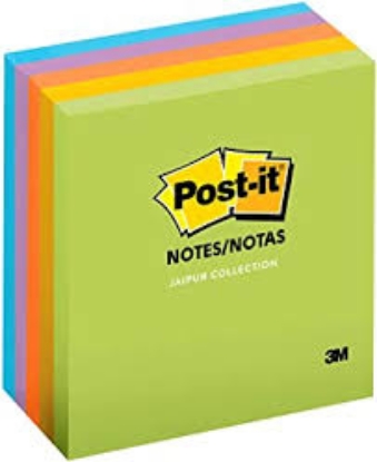 Post it Notes Original Pads 3 x 3 100 Sheet Pads 18 Pads 1,800 Total Sheets Jaipur Collection