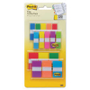 Post it Flags Page Markers in Portable Dispenser 5" x 1.75" 1" x 1.75" Assorted Colors 320 pk