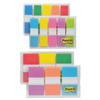 Post it Flags Page Markers in Portable Dispenser 5" x 1.75" 1" x 1.75" Assorted Colors 320 pk