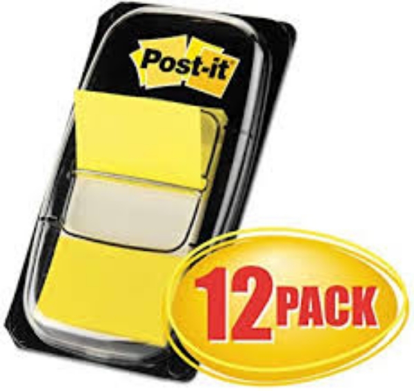 Post it Marking Flags in Dispensers 50 Flag Dispenser 12 Dispensers Select Color