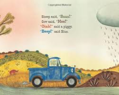 Little Blue Truck Board Book