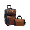 Travel Select Amsterdam 2 Pc Carry On Luggage Set Orange