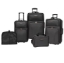Traveler's Choice Versatile 5 Pc Luggage Set Black
