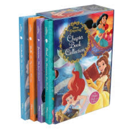 Disney Princess Chapter Book Collection 4 Book Box Set