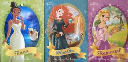 Disney Princess Chapter Book Collection 4 Book Box Set
