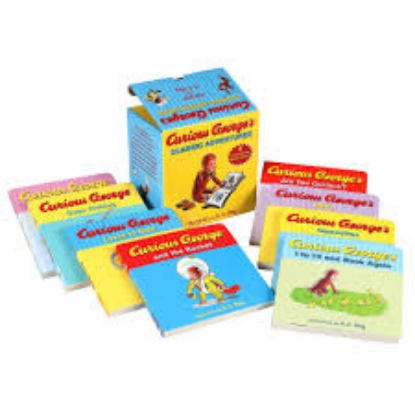 Curious George's Classic Adventures 8 Board Book Box Set by Margret and H A Rey