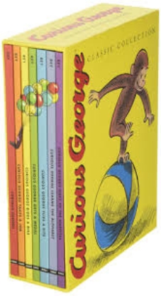 Curious George's Classic Adventures 8 Board Book Box Set by Margret and H A Rey