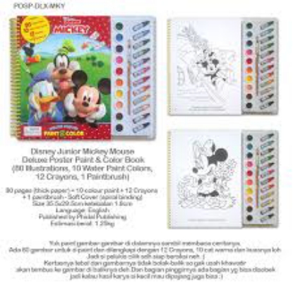 Mickey Mouse Clubhouse Deluxe Poster Paint & Color