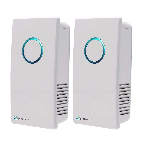 GermGuardian 7" UV-C Pluggable Air Sanitizer & Odor Reducer 2-pack