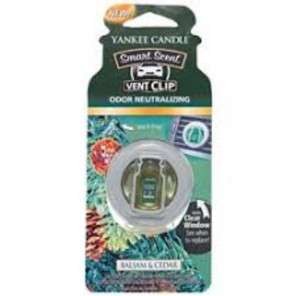 Yankee Candle Scent Vent Clip - Balsam Cedar