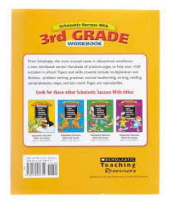 Scholastic Success With 3rd Grade Workbook
