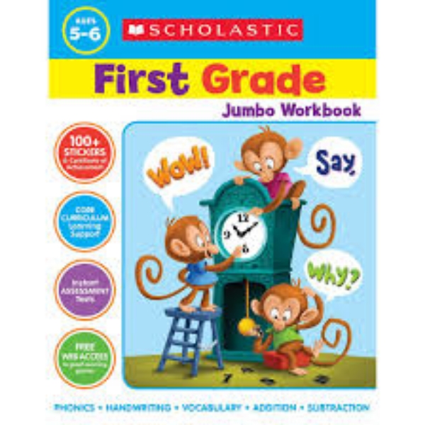Scholastic Jumbo Workbook Grade 1