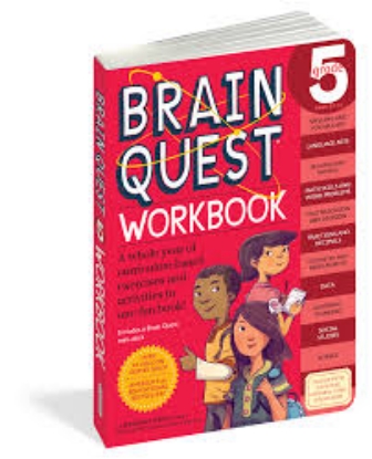 Brain Quest Workbook 2nd Grade A Whole Year of Curriculum Based Exercises and Activities in One Fun Book