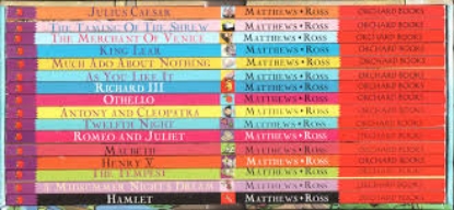 The Shakespeare Stories 16 Book Box Set
