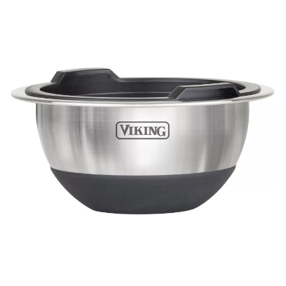 Viking 10 Piece Stainless Steel Mixing Prep and Serving Bowl Set