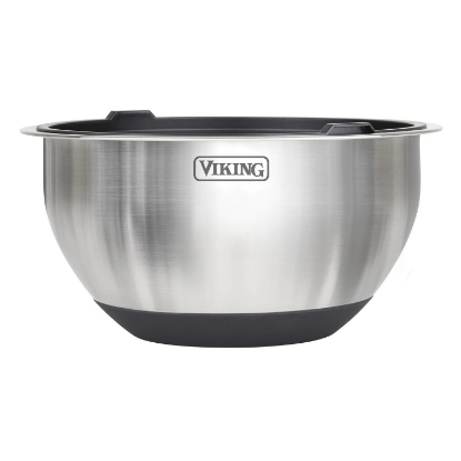 Viking 10 Piece Stainless Steel Mixing Prep and Serving Bowl Set