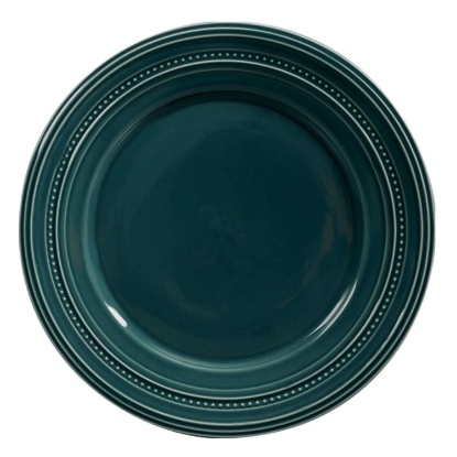 Gibson Elite 18 Piece Transparent Glaze Barberware Dinnerware Set Assorted Colors