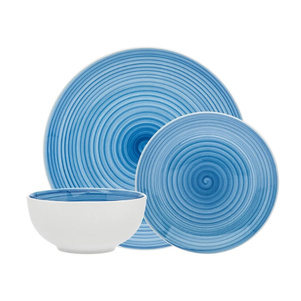 Spiral Dinnerware Set Service for 4