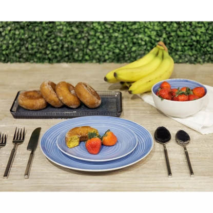 Spiral Dinnerware Set Service for 4