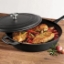 Tramontina 12.5" Covered Cast Iron Skillet