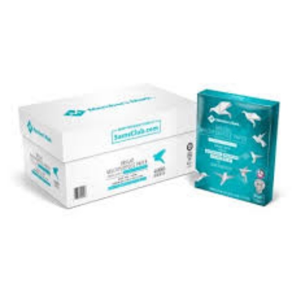 Member's Mark Bright White Multipurpose Paper 20 lb 96 Bright 8.5 x 11” 8 Ream Case