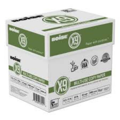 Boise X 9 Copy Paper 92 Brightness 20lb 8 1 2 x11 White 2500 Sheets Carton