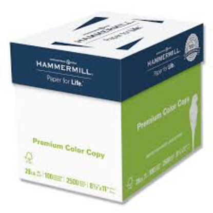 Hammermill Color Copy Paper 100 Bright 28 lb Letter Photo White 500 RM 5 RM CT