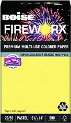 Boise FIREWORX Colored Paper 20lb 8 1/2 x 14 500 Sheet Ream Choose a Color