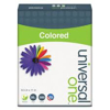 Universal Colored Paper 20lb 8 1/2 x 11 500 Sheets Ream Various Colors