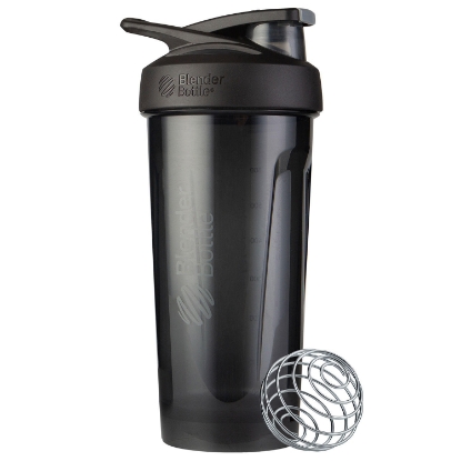 BlenderBottle Strada 28 ounce Tritan Black White Combo 2 Pack
