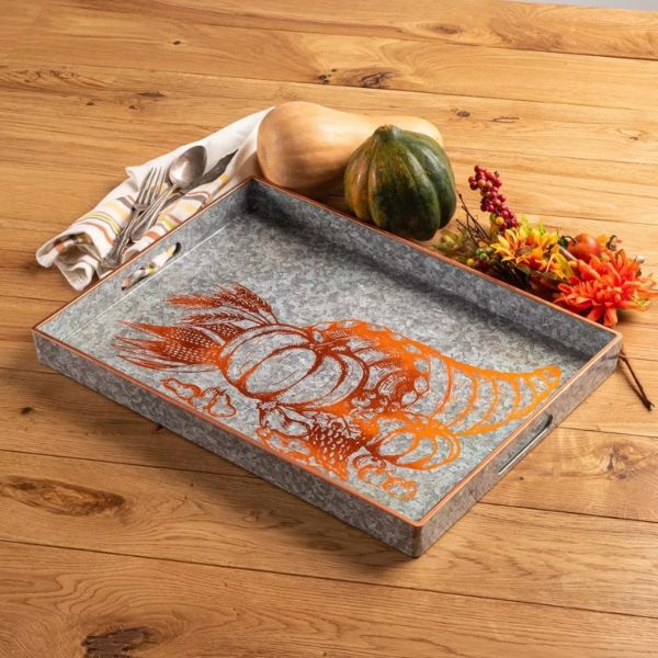 American Atelier Rectangular Fall Tray Various Sayings