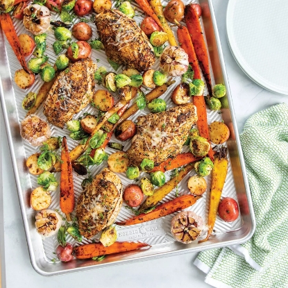 Nordic Ware Prism Aluminum Textured XL Baking Sheets Set of 2