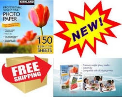 Kirkland Signature 5 X 7 Professional Glossy Inkjet Photo Paper