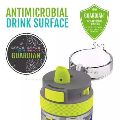 Ello Stratus Tritan Water Bottle 3 Pack Assorted Colors