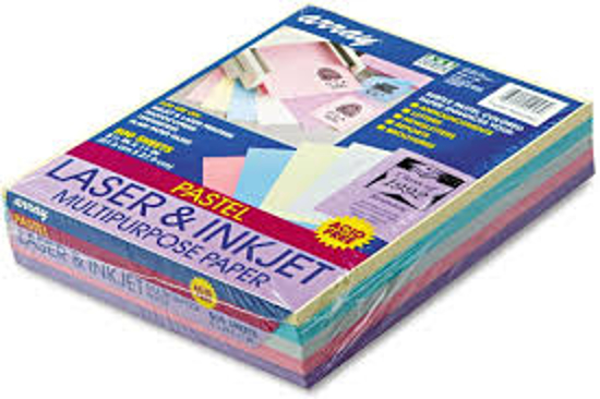 Pacon Array Colored Paper 20lb Pastel Assortment Ream