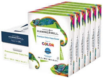Hammermill Color Copy Digital Cover Stock 8 1/2 x 11 White 250 Sheets