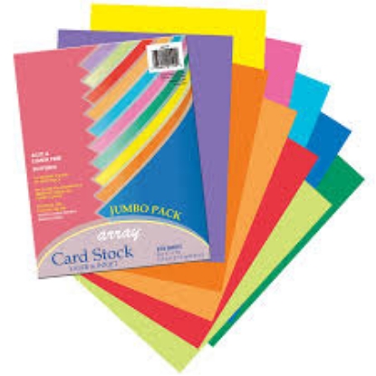 Pacon Array Colored Card Stock 65lb Assortment 250 Sheets