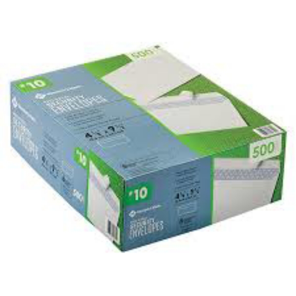 Member's Mark Envelope 10 Peel and Seal 500 ct