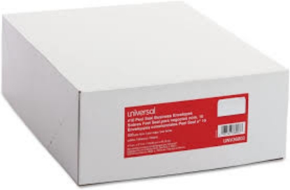 Universal Peel Seal Strip Security Envelope 10 4 1 8 x 9 1 2 White 100 Box