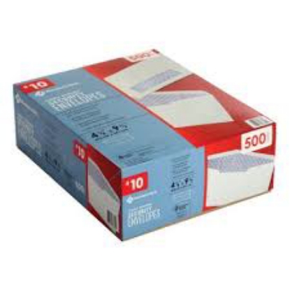 Member's Mark Security Envelope 10 Single Window 500 ct