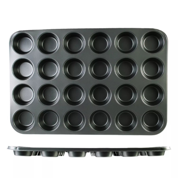 Nonstick Muffin Pan  24 Standard Cups